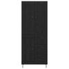 Highboard Black Oak Effect 69.5 x 34 x 180 cm Particleboard