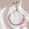 925 Sterling Silver Jewelry Charming Beads Ball Bracelet for Women Homme Luxury Wedding Party Gift