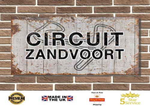 

Circuit Zandvoort Metal Circuit Board Sign Garage Sign Wall Plaque Man Cave BarAluminumtin sign 20x30cm（7.8x11.8inch）