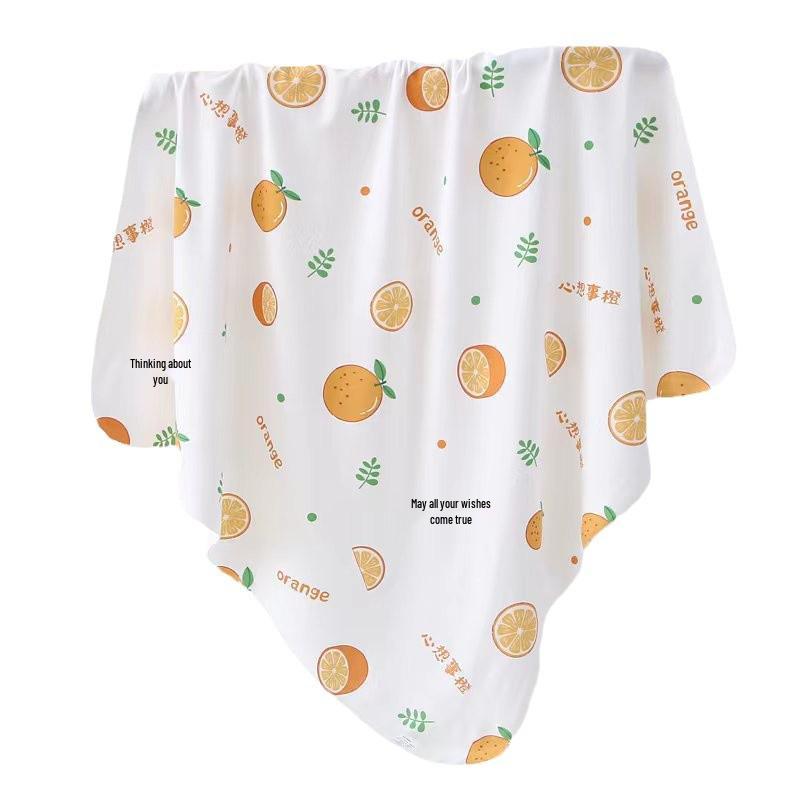 Class A Pure Cotton Newborn Swaddle Blanket – Soft, Thin, Skin-Friendly, All-Season Wrap