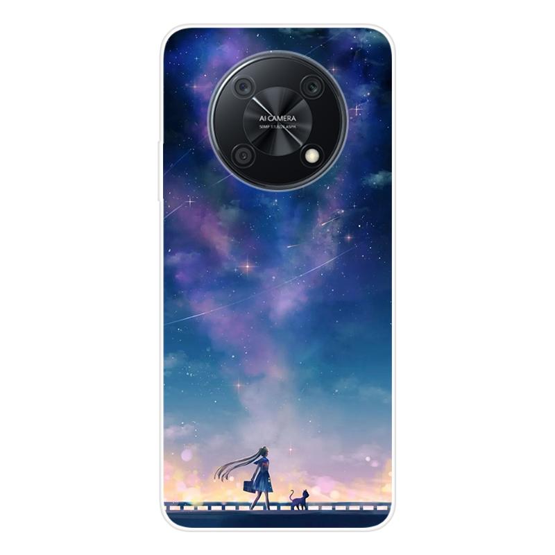 For Huawei nova Y90 Y 90 novaY90 Case Soft Silicone Back Cover Cartoon Phone Case Diversification