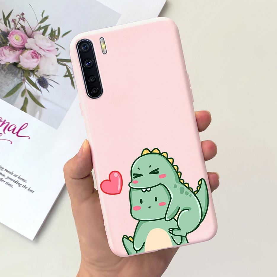 Für Oppo A91 Hülle Oppo Reno3 CPH2043 Niedliche Astronauten Cartoon Hülle Weiche TPU Handyhülle Für Oppo F15 Reno 3 OppoA91 Fundas Bumper