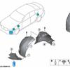 BMW 4 Series G22/G23 Triangle Board (51758070525 / 51758070526)
