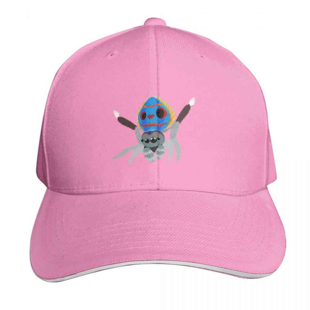Peacock Spider Dancing Baseball Cap Unique Hats Anime Hat Custom Caps Sunscreen Golf Unisex Womens