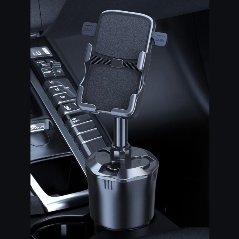 Water Cup Holder Container Phone OrganizersCar Interior Accessories Mobile Phone Bracket Stand Rack Cellphone Organizers