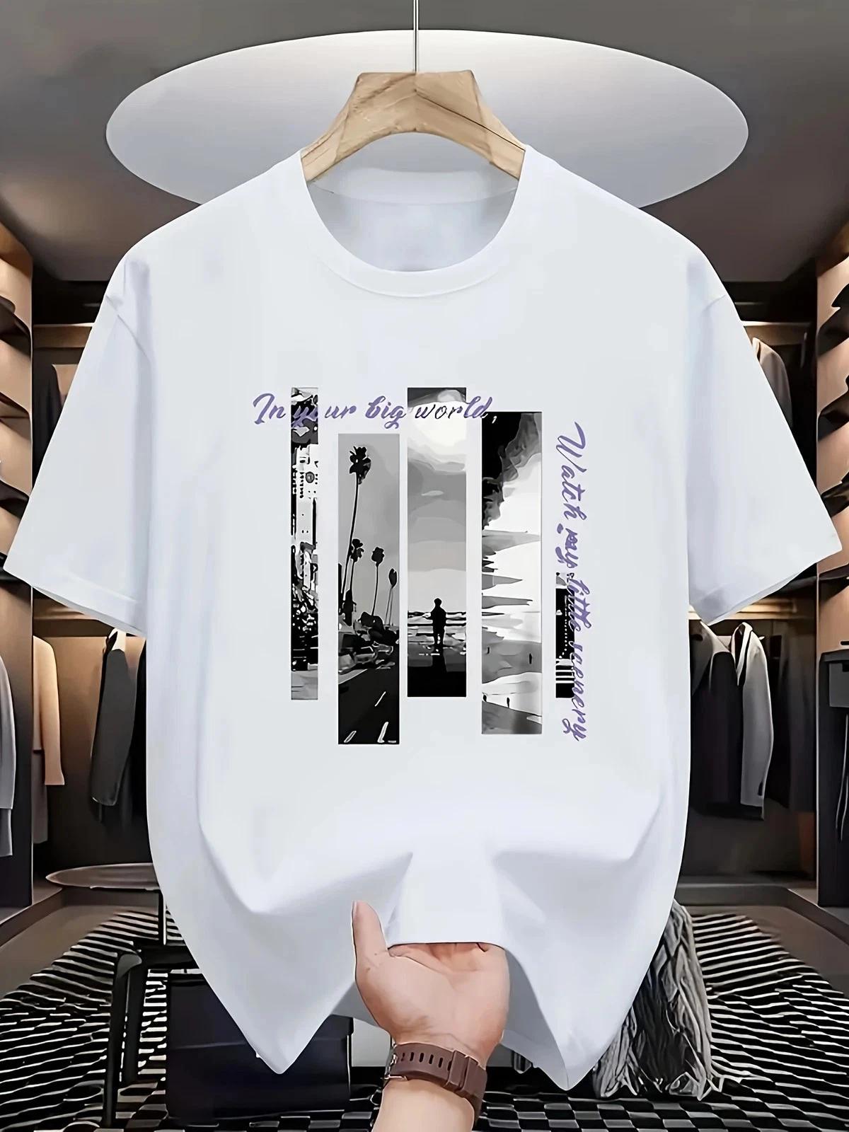 

Unisex Minimalist Aesthetic Graphic T shirt Casual Streetwear Regular Fit Tee 2XL