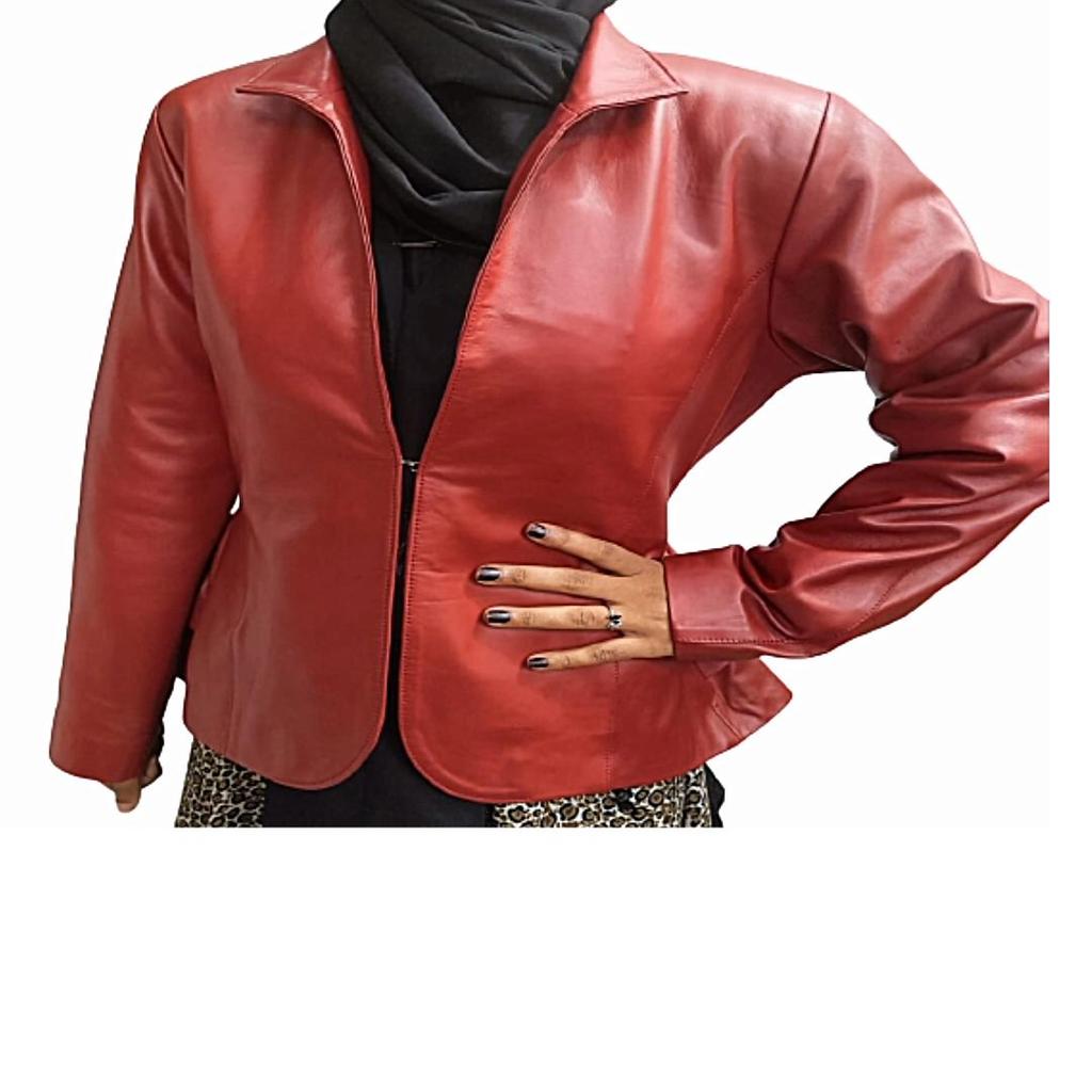 Women's Real Lambskin Leather Cout,Premium Leather,Designer Flare Cout,Stylish Leather, Coat Jacket, for Girls ,Business Meeting Cout,Valentine's Gift