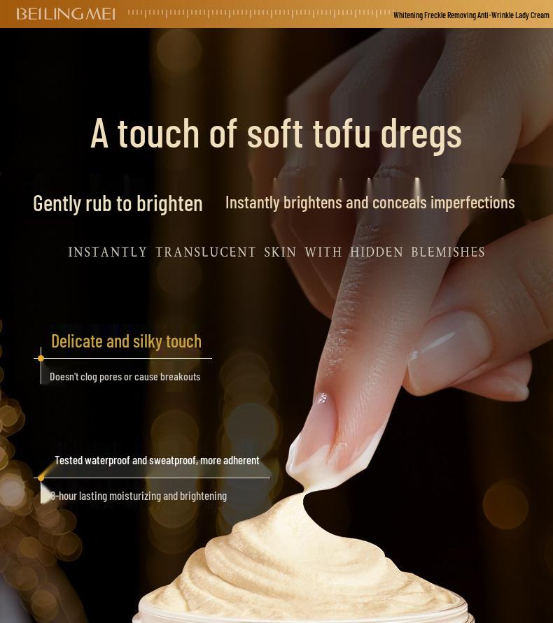 377 Whitening & Anti-Wrinkle Nourishing Cream - Freckle Remover & Skin Brightening Emulsion for Hydration & Firmness.