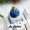 In-Stock Christmas Series Resin Keycap Creative Cute Custom Esc Keycap Mechanical Keyboard Decoration Surprise Gifts