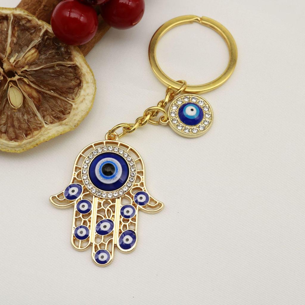 Fatima's Hand Evil Eye Bag Charm & Phone Accessory Pendant
