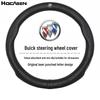 Leather Steering Wheel Cover for Buick: Compatible with Excelle, Regal, Encore, LaCrosse, Verano, GL8
