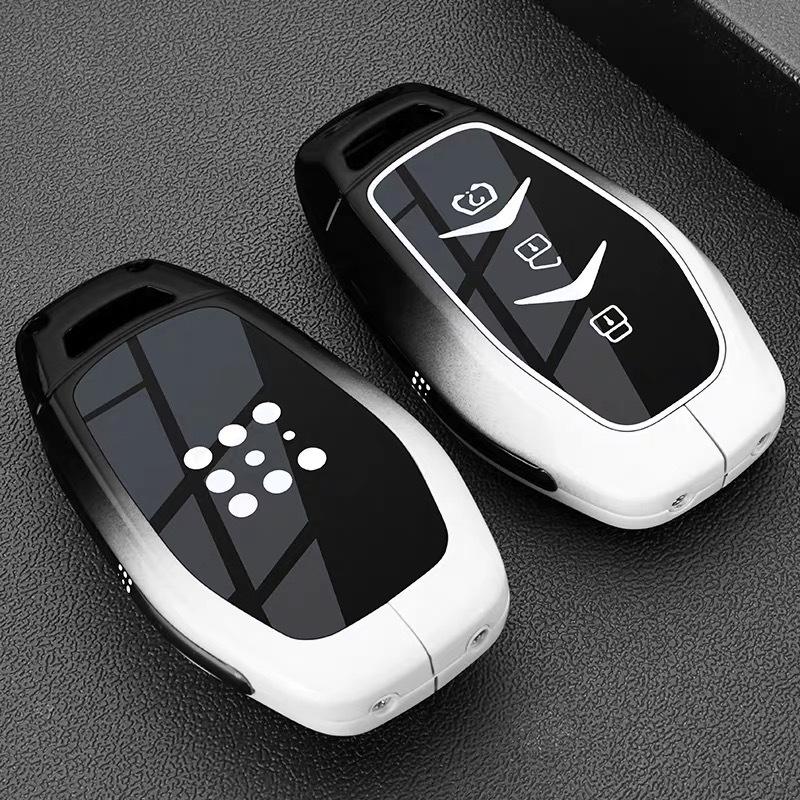 Seres 3 Blue Electric E5 Key Case 25/26 Model E5plus Glory Edition Car Buckle Shell