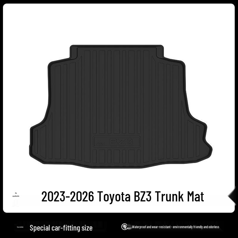 2024 Toyota BZ3 TPE Kofferraummatte: Geruchlos, Umweltfreundlich, Wasserdicht.