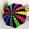 1pc Colorful Sphere Automatic Opening/closing umbrella, Reinforced 8-Rib Construction, Compact Travel Umbrella yy250808169