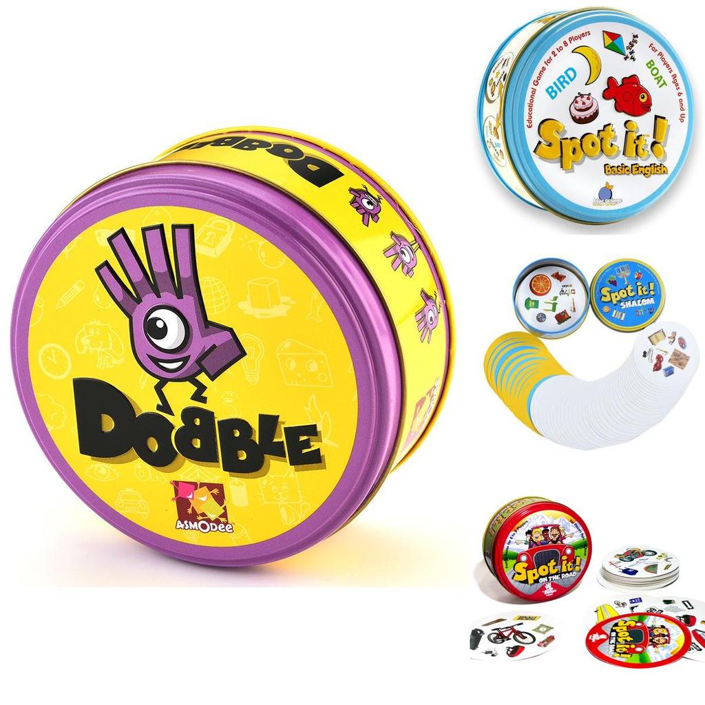 Dobble Spot It Game Cards For Addictive Family Fun And Quick Visual Challenges