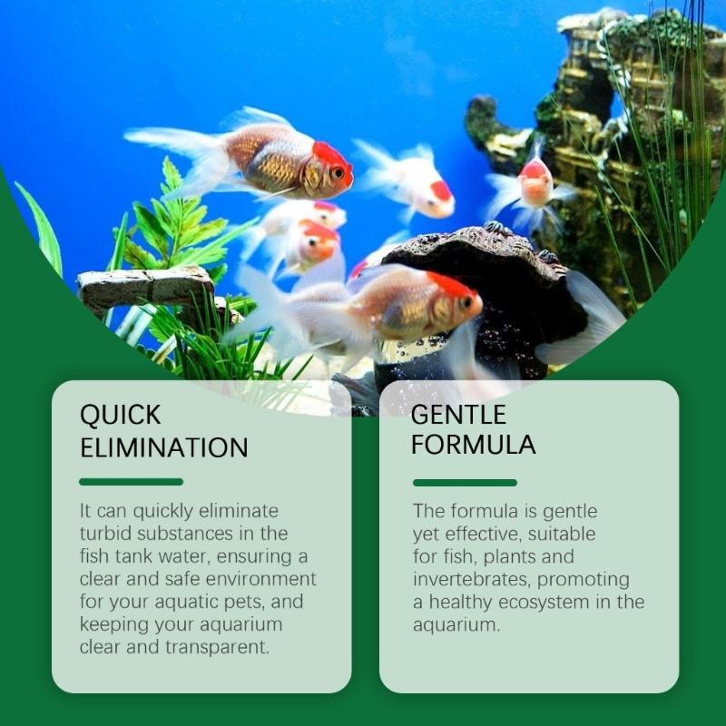 Advanced Formula Aquariums Water Cleaner Aquariums Water Purification Tablets for Fish Lover