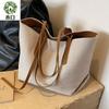 Korean Version Large Capacity Underarm Bag Women  New Commuting Tote Bag Versatile Single Shoulder Bag Portable Canvas Bags