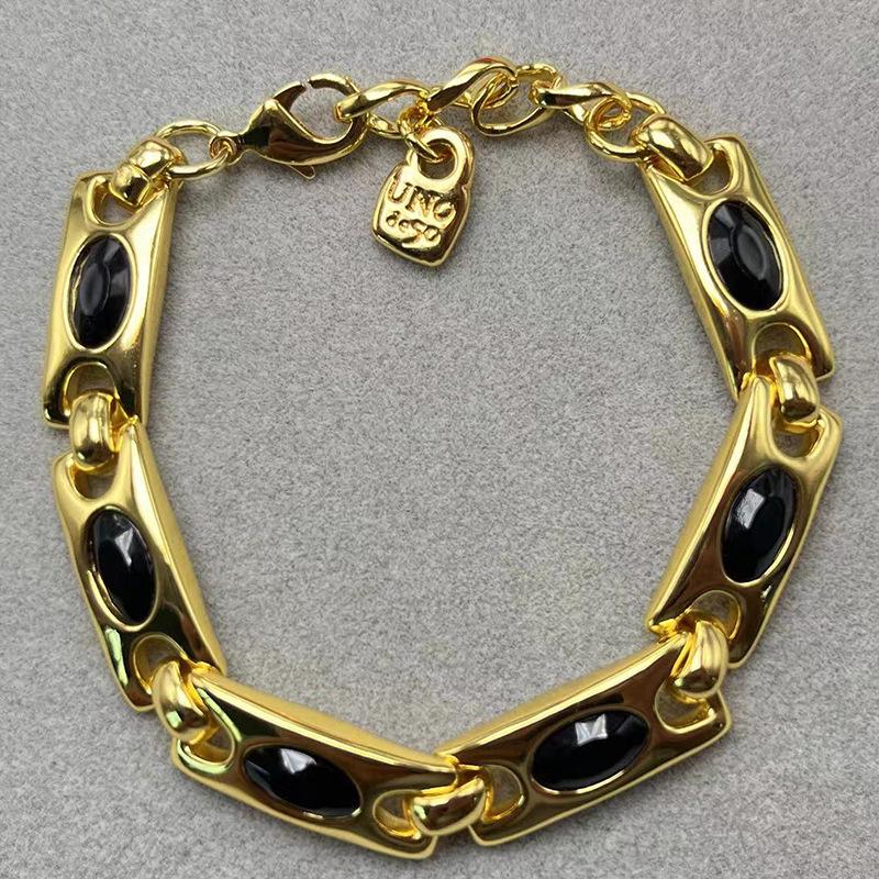 2024 UNOde50 Spain Creative High-Quality Women s Gemstone Bracelet - Romantic Fashion Jewelry Gift