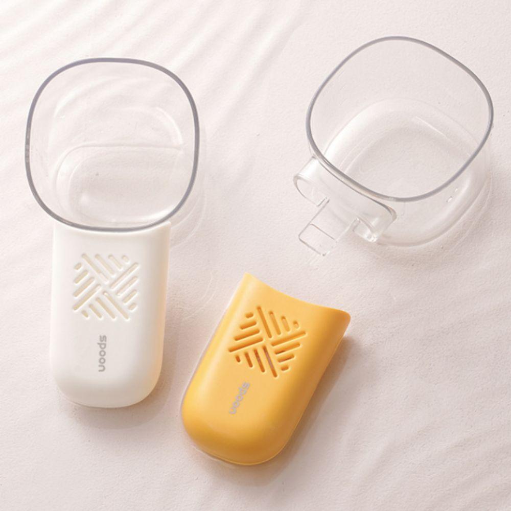 2Pcs With Scale Measuring Rice Spoon Removable Handle Pet Food Scoop Grain Spoon  Cat/Dog Food