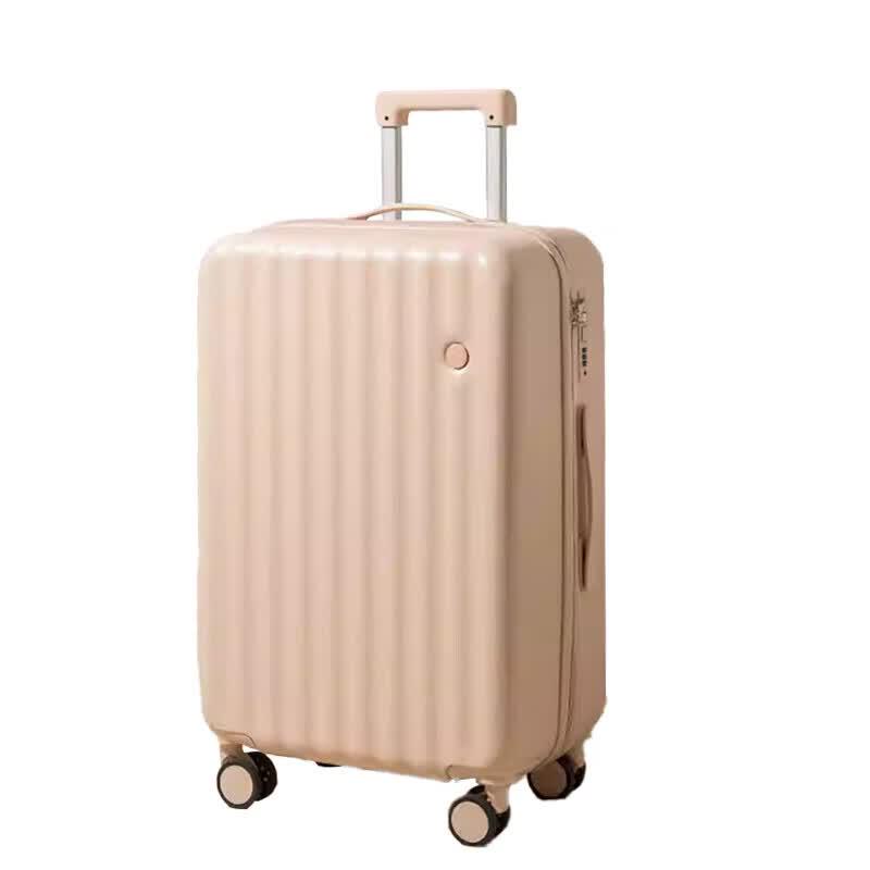 OCEANIA ROO DS-BS01 Striped Hardside Suitcase