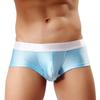 Men's Underwear Fashion Men Bright Briefs Male Sexy High Fork Silky Brief Shorts Man Gay Underwear Panties