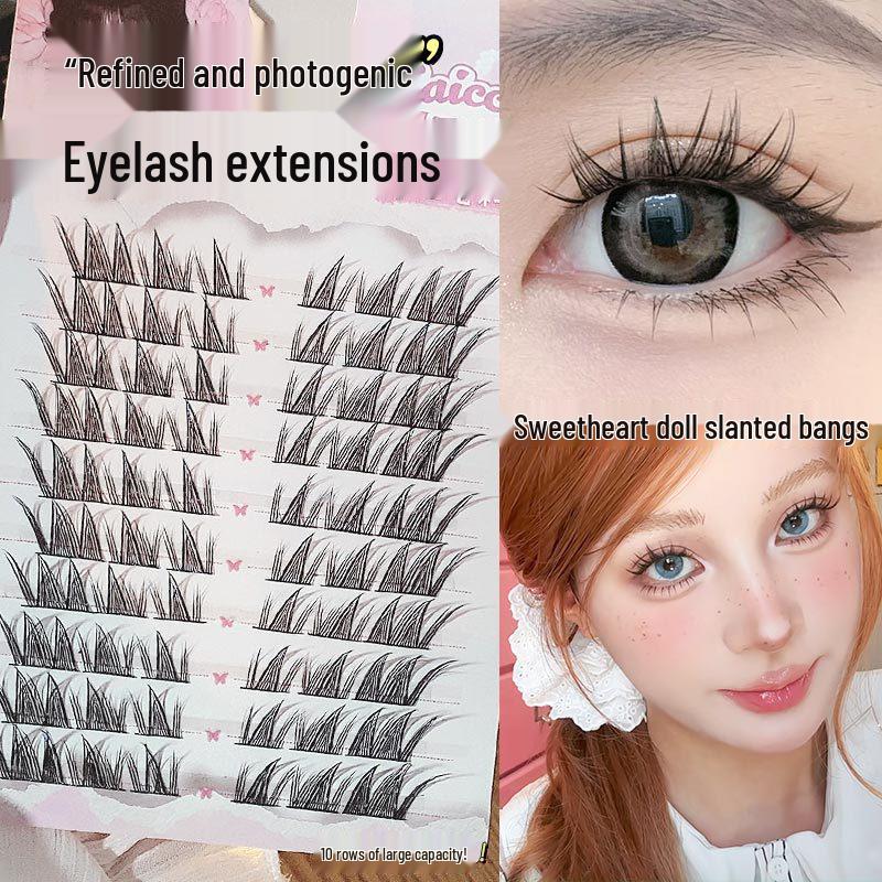 

Feixi Chang’e Style Fox-Like Elegant Slanting Eyelashes – Natural, Curled, Large Capacity