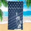 Asciugamano Art Vintage Bandiera USA Asciugamano Morbido Piscina Regalo per Viaggio Palestra Doccia Campeggio Asciugatura Rapida Sportivo Grandi Asciugamani da Spiaggia