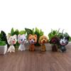 Resin Gift Wobble Head Dolls Nodding Puppy Toys Bobblehead Dog Car Ornaments Shaking Head Dog