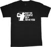 May the Course Be with You Golf Player T-shirt