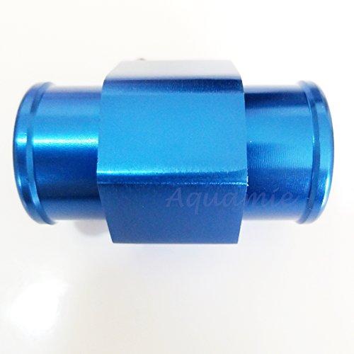 Aquamie Uniwersalny adapter do czujnika temperatury wody PT 1/8 Wąż chłodnicy niebieski (34 mm)
