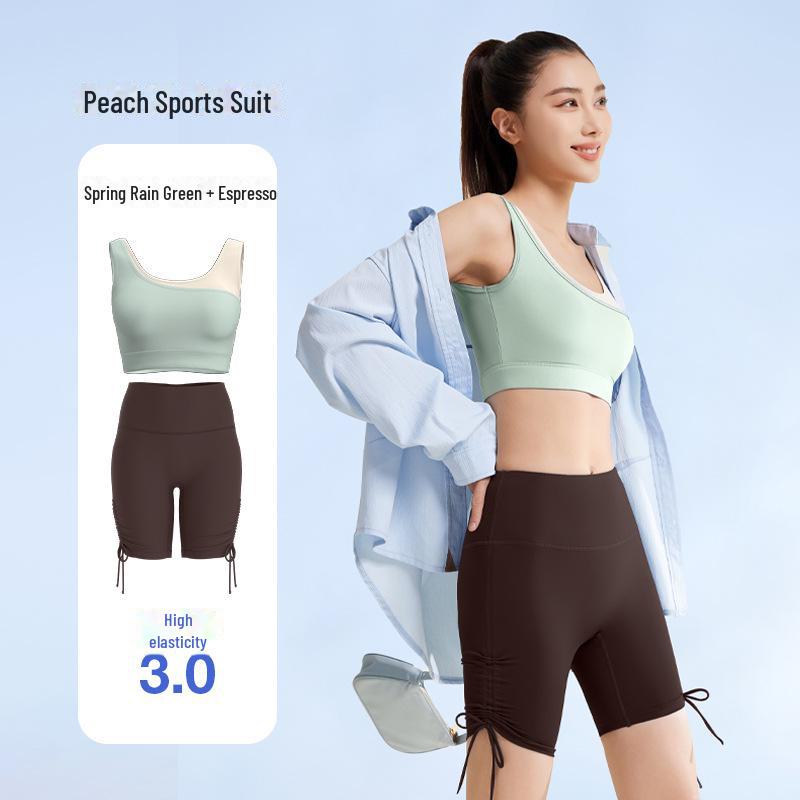 Juyitang Seamless Summer Yoga Suit: High-Elastic, Slim-Fit, One-Piece with Beautiful Back Design