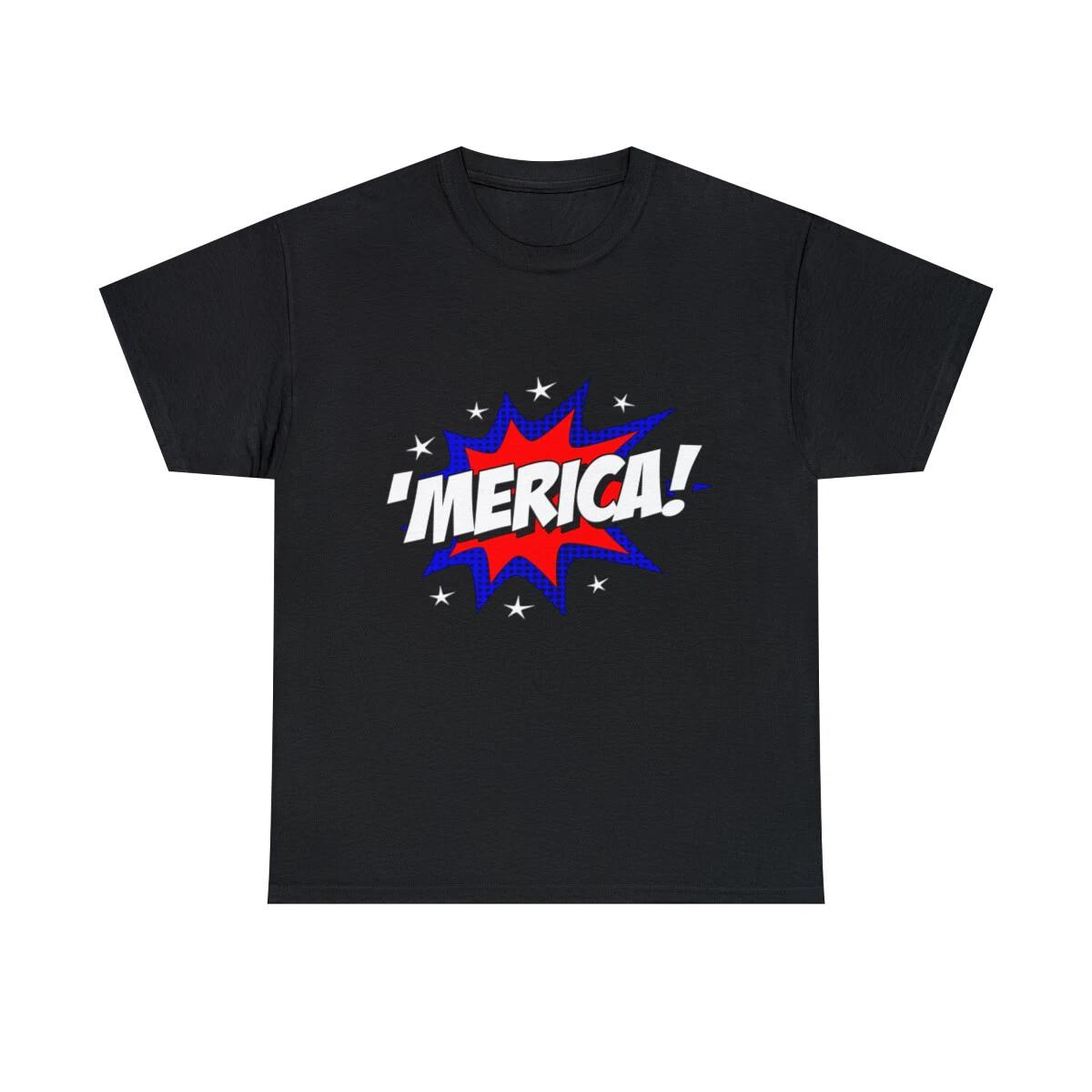Merica America Graphic Tee Shirt, S-5XL S