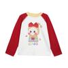 LUSON Toddler Girl Cartoon Raglan Long Sleeve T-Shirt