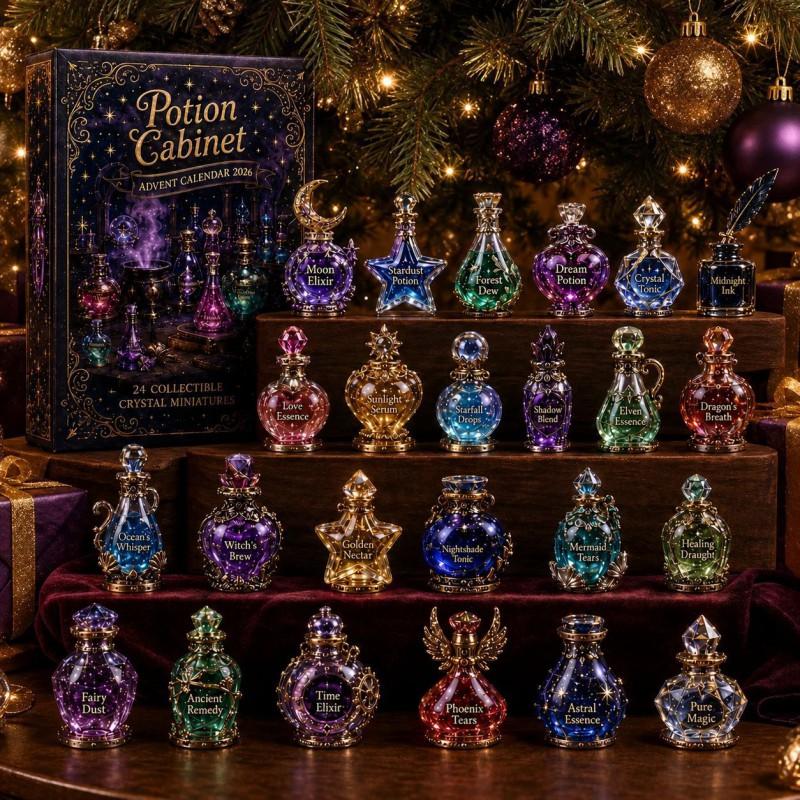 2026 Magic Animal Advent Calendar Acrylic Blind Box Collectible Ornament Christmas Gift