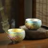 Colorful Master Cup Tea Bowl Gilt Silver Ceramic Teacup Tea Cup Single Cup Tea Cup Kung Fu Tea Set Teacup