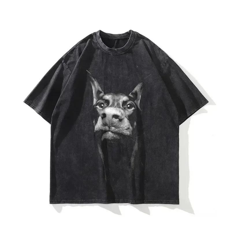 Magie und Muskeln Für Alle Hunde Album Drake T-Shirt Vintage Gewaschene T-Shirts Übergroß Anime 100 Baumwolle Herren Damen Kleidung