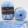 Milk Acrylic Yarn Crochet Yarn For Knitting Wool Yarn Hand Knitted Yarn To Knit Blanket Crocheted Thread