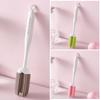 Cleaning Brush with Extended Handle Soft Food-Grade Silicone Head Baby Feeding Bottle Brush Family Bottle Cleaning Tool