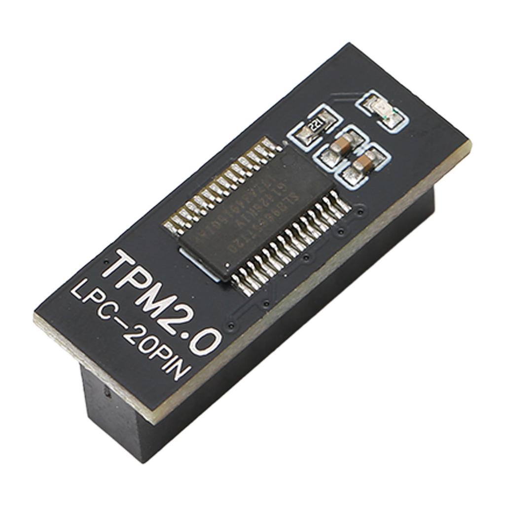 TMP2.0 Security Module LPC 20 Pin Remote Card Compatible for Win11 2.0 System for GIGABYTE Platform