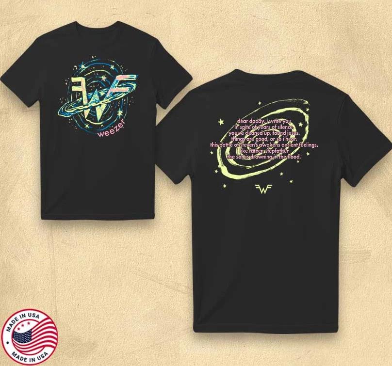 Weezer Dear Daddy 2025 Tour Shirt | Indie Rock Band Graphic Tee | Unisex M