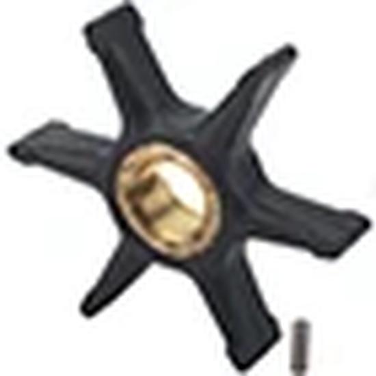 0386084 0777817 Fit For Evinrude Johsnon OMC BRP Outboard 8HP 9.9HP 10HP 15HP Water Pump Impeller with Key 0300611 18-3050