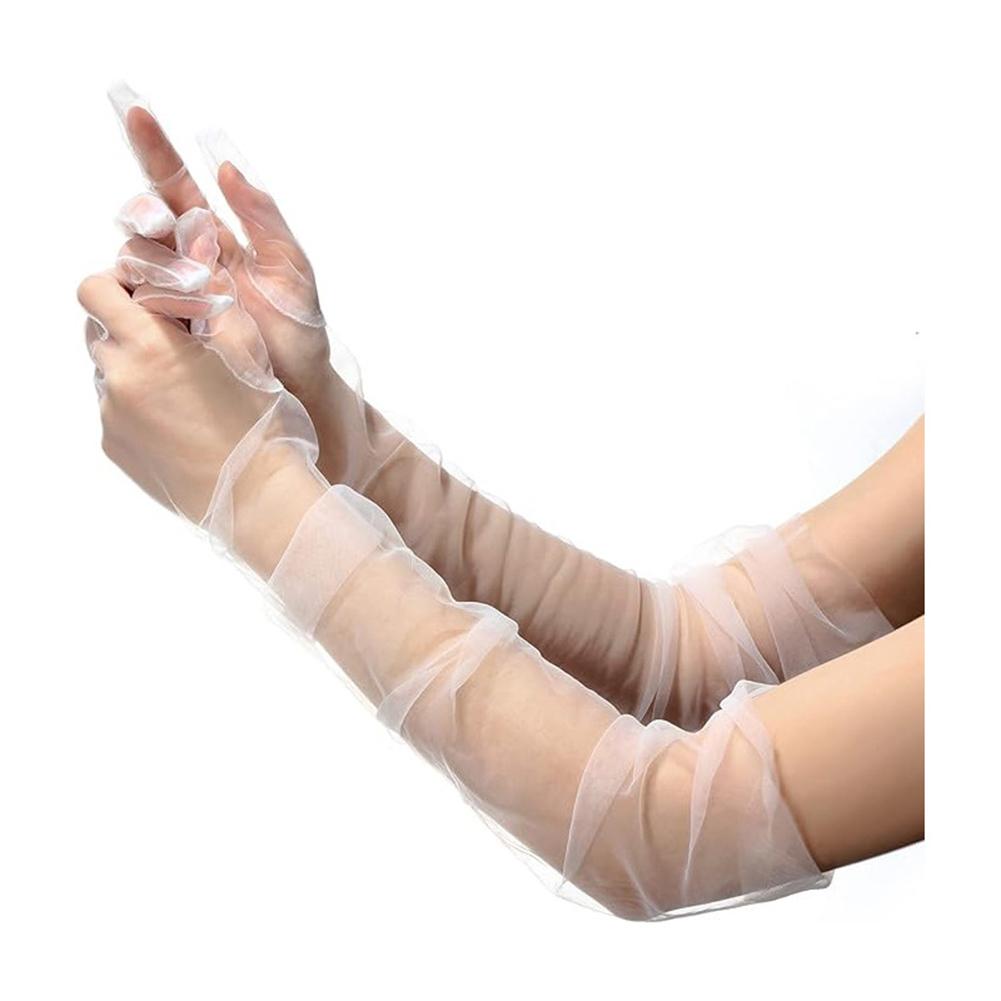 Bridal Gloves Long Evening Gloves Elegant Costume Accessory