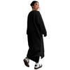Women's Winter Warm Lazy Style Slimming Long Sleeve Knee-Length Sweatshirt Dress: Casual & Versatile.