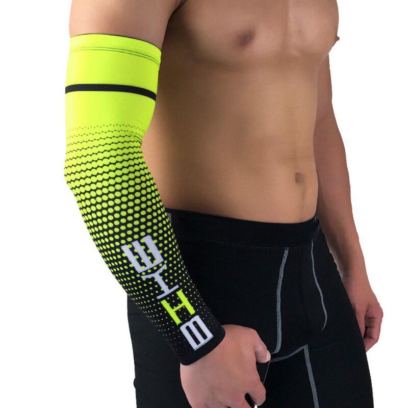 1 Pair Arm Sleeve Adult Children Polyester Moisture Wicking Breathable Cooling Sunshade Hand Elbow Protection Cover