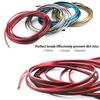 5M Car Moulding Decoration Flexible Strips Interior Auto Car Cover Trim Dashboard Door Edgein Car-styling Universal