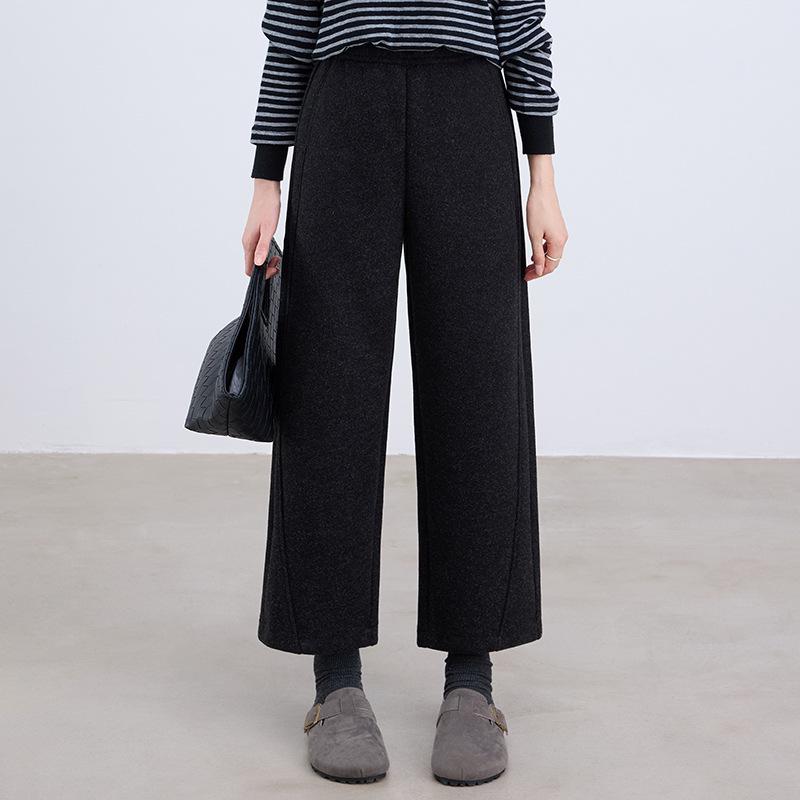 

Fashionable Slimming Scythe Pants for Petite Figures - Autumn/Winter 2025 Plus Velvet Straight Leg M / 27 [Recommended for 95-105 lbs]
