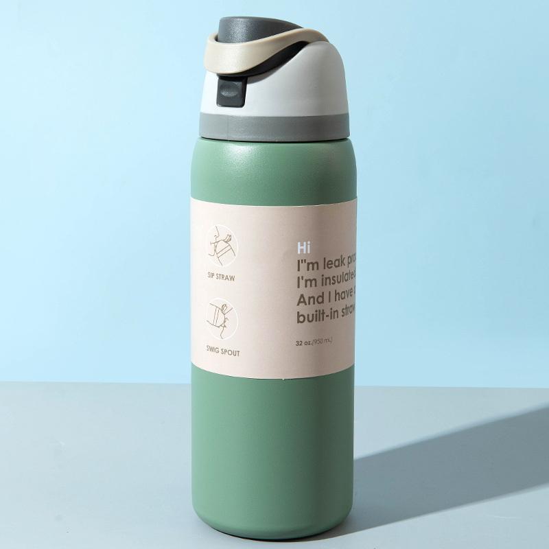 Vacuum Flasks & Thermoses Water Bottle Drinkware Thermo Tumbler Stainless Steel Thermal Mug Original Cold Hot Coffee