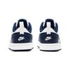 Nike Court Borough 2 White Blue Low Top Skateboard Shoes Children Aged 3 7 Years Old BQ5451-107