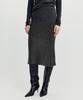 Meibeoyu Shawble Tweed Skirt _ Gray