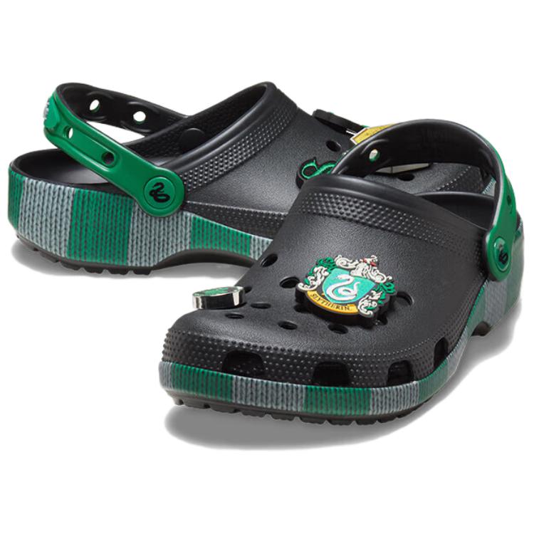 Crocs Classic Clog Harry Potter Slytherin Black/Green/White Unisex 210527-90H